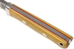 Bark River Huntsman A2, Antique Ivory Micarta, Red Liners -Knives And Tools Comercio BRK02 111AIVRL 05 bark river brk02 111aivrl 05