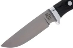 Bark River Huntsman A2, Black Canvas Micarta -Knives And Tools Comercio BRK02 111BRKC 03 bark river brk02 111brkc 03