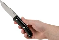 Bark River Guardless Drop Point Hunter CPM 154 Black Canvas Micarta Cuchillo De Caza 15 Bark River Guardless Drop Point Hunter CPM 154 Black Canvas Micarta Cuchillo De Caza -Knives And Tools Comercio BRK02 142BKRC 06 bark river knives