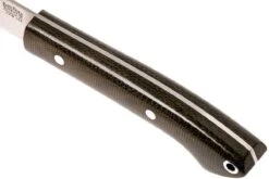 Bark River Bird & Trout CPM154, Green Canvas Micarta -Knives And Tools Comercio BRK04 151GNC 05 bark river bird trout brk04 151gnc 05