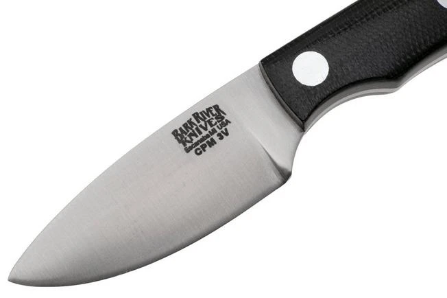 Bark River PSK Satin CPM 3V Black Canvas Micarta, Cuchillo Fijo 5 Bark River PSK Satin CPM 3V Black Canvas Micarta, Cuchillo Fijo - Imagen 3