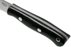 Bark River Mini Aurora Hunter CPM 3V, Black Canvas Micarta -Knives And Tools Comercio BRK06 028BRKC 05 bark river knives