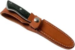 Bark River Mini Aurora Hunter CPM 3V, Black Canvas Micarta -Knives And Tools Comercio BRK06 028BRKC 06 bark river knives