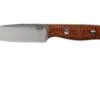 Bark River Mini Aurora CPM 154, Terracotta Burlap Micarta -Knives And Tools Comercio BRK06 055TBM WL 01 bark river knives