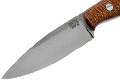 Bark River Mini Aurora CPM 154, Terracotta Burlap Micarta -Knives And Tools Comercio BRK06 055TBM WL 03 bark river knives