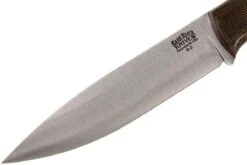 Bark River Aurora LT A2, Green Canvas Micarta, Red Liners -Knives And Tools Comercio BRK06 113GRCRL 03 bark river brk06 113grcrl 03