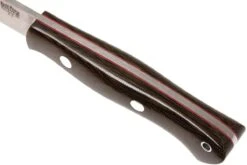 Bark River Aurora LT A2, Green Canvas Micarta, Red Liners -Knives And Tools Comercio BRK06 113GRCRL 05 bark river brk06 113grcrl 05