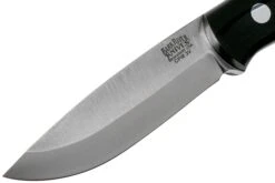 Bark River Bushcrafter I CPM 3V, Black Canvas Micarta -Knives And Tools Comercio BRK06 131BRKC 03 bark river knives