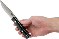 Bark River Bushcrafter I CPM 3V, Black Canvas Micarta -Knives And Tools Comercio BRK06 131BRKC 06 bark river knives