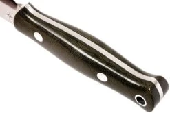 Bark River Bushcrafter I CPM 154, Green Canvas Micarta -Knives And Tools Comercio BRK06 153GNC 04 bark river bushcrafter brk06 153gnc 04