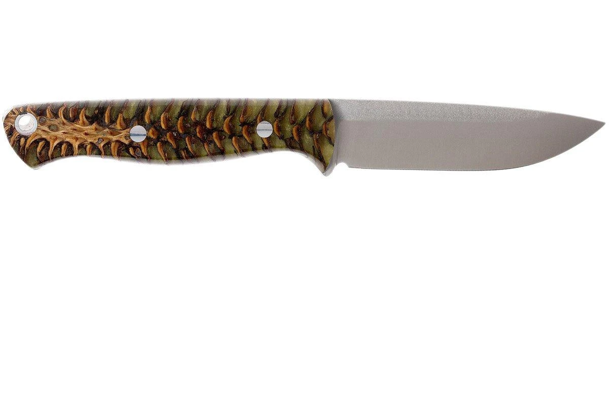 Bark River Bravo EDC A2 Rampless, Green Pinecone, Black Sheath 4 Bark River Bravo EDC A2 Rampless, Green Pinecone, Black Sheath - Imagen 2
