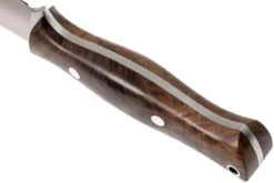Bark River Gunny Scandi CPM 3V, American Walnut, Funda Marrón -Knives And Tools Comercio BRK07 024AMW 04 bark river brk07 024gamw 04