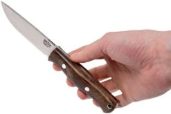 Bark River Gunny Scandi CPM 3V, American Walnut, Funda Marrón -Knives And Tools Comercio BRK07 024AMW 06 bark river brk07 024gamw 06