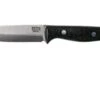 Bark River Gunny Scandi CPM 3V, Black Canvas Micarta, Funda Marrón -Knives And Tools Comercio BRK07 024BRKC 01 bark river brk07 024brkc 01