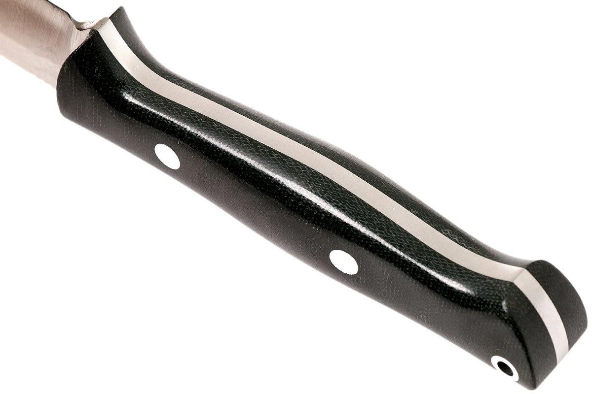 Bark River Gunny Hunter CPM 3V, Black Canvas Micarta, Jimped 7 Bark River Gunny Hunter CPM 3V, Black Canvas Micarta, Jimped - Imagen 5