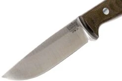 Bark River Gunny Hunter CPM 3V, Green Canvas Micarta -Knives And Tools Comercio BRK07 025GNC 03 bark river brk07 025gnc 03