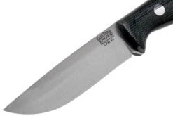 Bark River Bravo EDC CPM 3V Rampless, Black Canvas Micarta Cuchillo Bushcraft -Knives And Tools Comercio BRK07 027BCMR 03 bark river knives