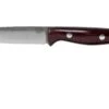 Bark River Bravo EDC CPM 3V Rampless, Burgundy Canvas Micarta Cuchillo Bushcraft -Knives And Tools Comercio BRK07 027RCMR 01 bark river knives