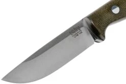 Bark River Bravo EDC CPM 154, Green Canvas Micarta, Rampless 12 Bark River Bravo EDC CPM 154, Green Canvas Micarta, Rampless -Knives And Tools Comercio BRK07 054GNC RS 03 bark river