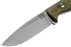 Bark River Gunny Hunter CPM S45VN, Green Canvas Micarta Cuchillo De Caza -Knives And Tools Comercio BRK07 084GCM 03 bark river knives