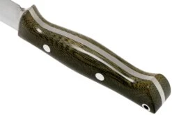Bark River Gunny Hunter CPM S45VN, Green Canvas Micarta Cuchillo De Caza -Knives And Tools Comercio BRK07 084GCM 04 bark river knives