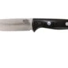 Bark River Bravo 1 A2 FHG Rampless, Black Linen Micarta, Funda Marrón -Knives And Tools Comercio BRK07 111BRKL RS 01 bark river brk07 111brkl rs 01
