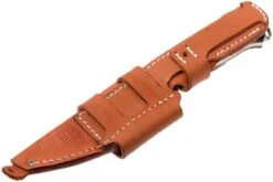 Bark River Bravo Vortex A2 Jimped, Green Canvas Micarta, Funda Marrón -Knives And Tools Comercio BRK07 117FMGRC JI 08 bark river brk07 117fmgrc ji 08