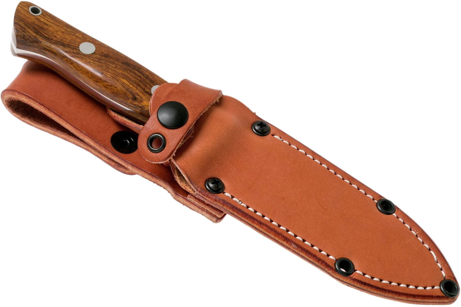 Bark River Bravo 1 LT Hunter CPM 3V, Desert Ironwood, Funda Marrón 9 Bark River Bravo 1 LT Hunter CPM 3V, Desert Ironwood, Funda Marrón - Imagen 7