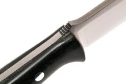 Bark River Bravo 1.2 CPM 3V, Black Canvas Micarta, Funda Marrón -Knives And Tools Comercio BRK07 123BRKC 05 bark river bravo brk07 123brkc 05