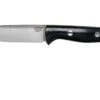 Bark River Bravo 1 LT CPM 3V Rampless, Black Canvas Micarta, Funda Marrón -Knives And Tools Comercio BRK07 126BRKC RS 01 bark river knives v202107