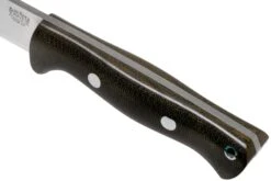 Bark River Bravo 1 LT CPM 3V Rampless, Green Canvas Micarta Cuchillo De Exterior -Knives And Tools Comercio BRK07 126GCM RS 05 bark river knives