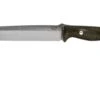 Bark River Bravo 2 CPM 3V, Green Canvas Micarta Cuchillo De Exterior