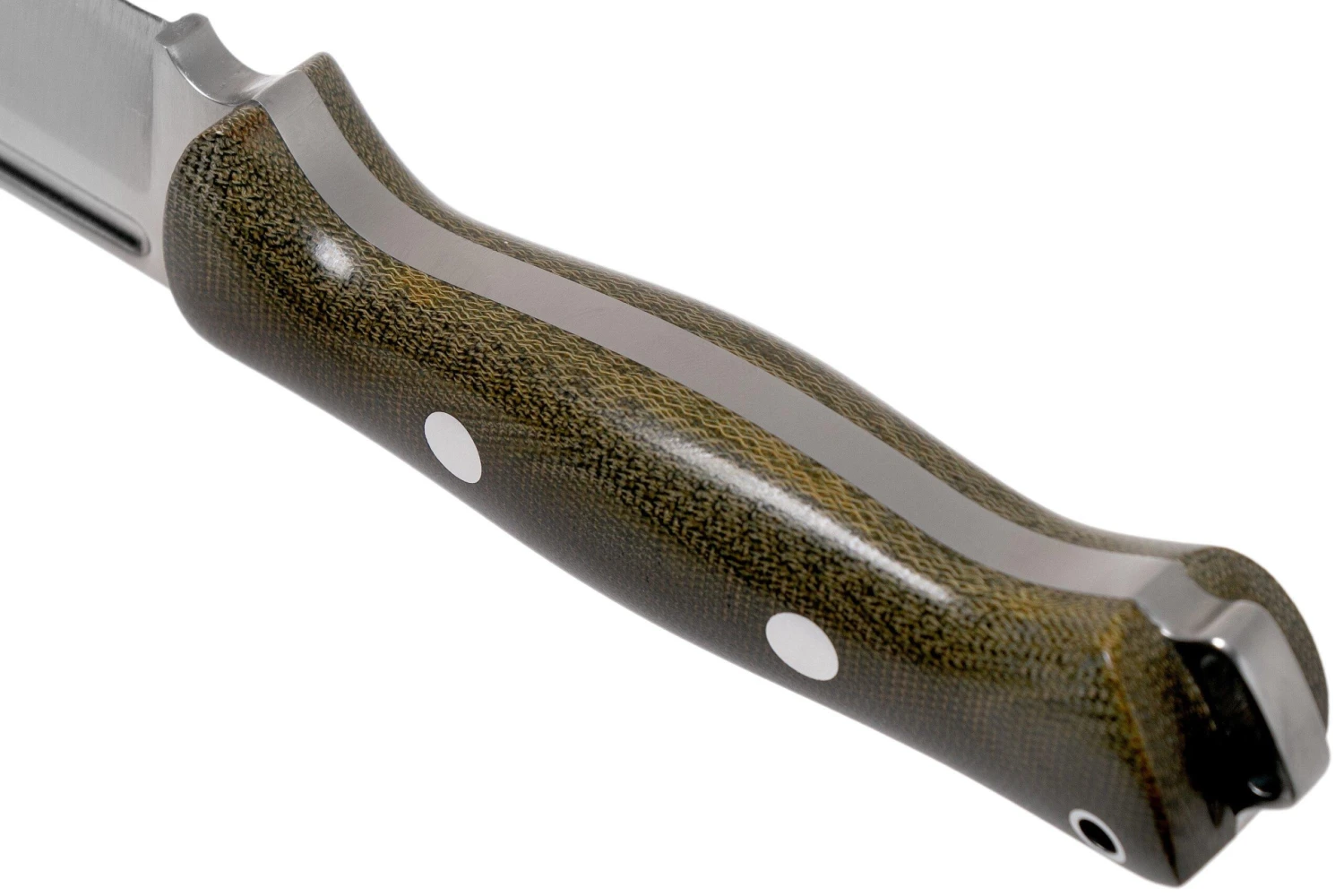 Bark River Bravo Squad Leader CPM 3V, Green Canvas Micarta 6 Bark River Bravo Squad Leader CPM 3V, Green Canvas Micarta - Imagen 4