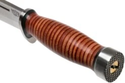 Bark River Quartermaster CPM 3V, Stacked Leather -Knives And Tools Comercio BRK07 229SDL 05 bark river knives