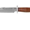 Bark River Teddy A2 Stacked Leather, Double Quillion Cuchillo De Exterior -Knives And Tools Comercio BRK08 114SLDQ 01 bark river knives