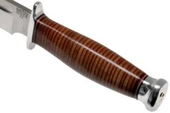 Bark River Teddy A2 Stacked Leather, Double Quillion Cuchillo De Exterior -Knives And Tools Comercio BRK08 114SLDQ 05 bark river knives