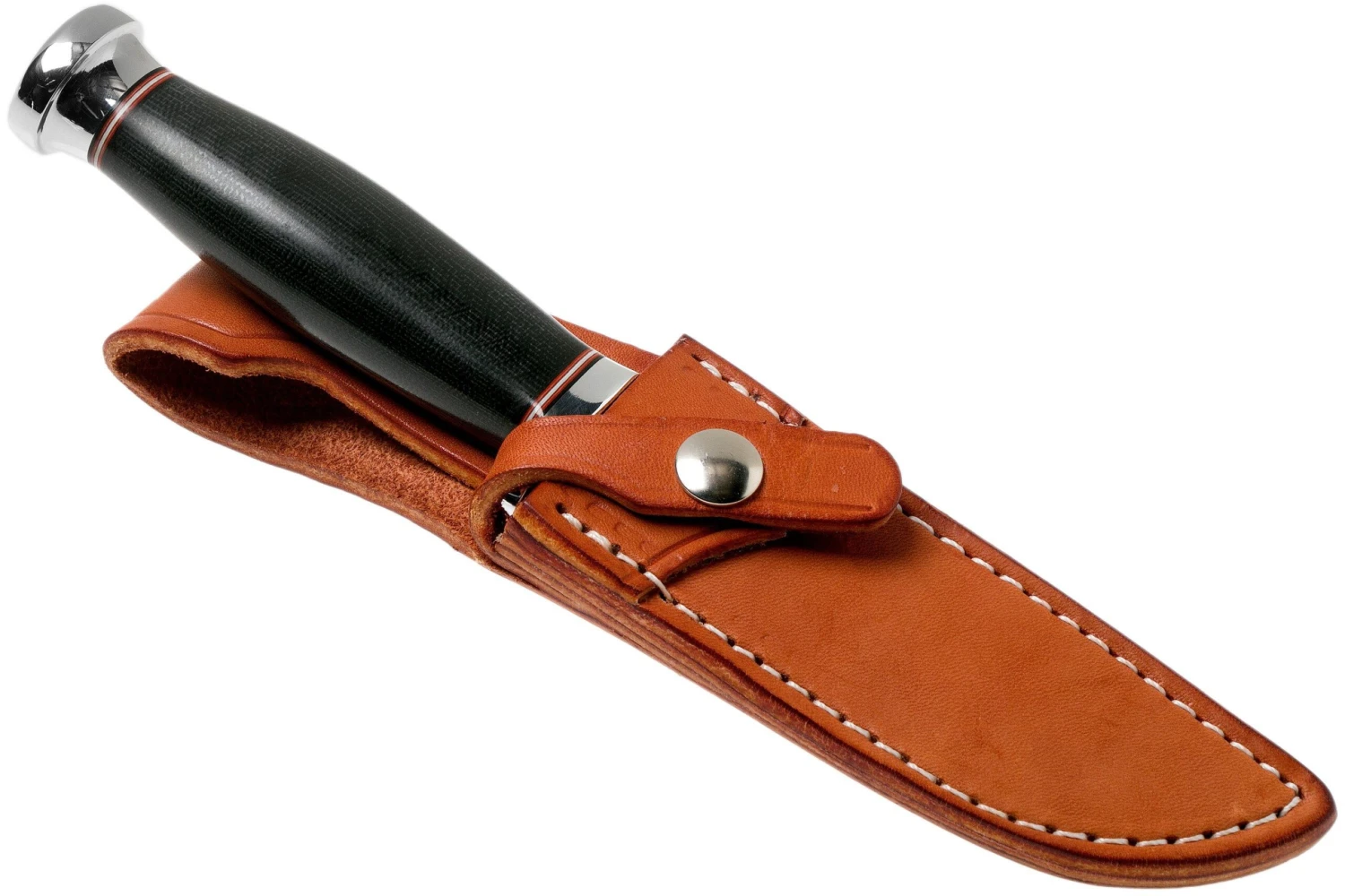 Bark River Boone CPM 3V Black Canvas Micarta, Single Quillion Cuchillo De Exterior 8 Bark River Boone CPM 3V Black Canvas Micarta, Single Quillion Cuchillo De Exterior - Imagen 6