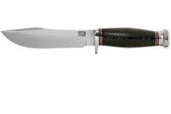 Bark River Special Hunting Knife CPM Cru-Wear, Black Canvas Micarta Cuchillo De Caza