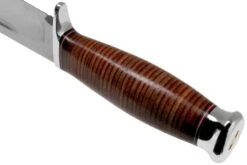 Bark River Teddy 2 A2 Stacked Leather Single Quillion Cuchillo De Exterior -Knives And Tools Comercio BRK08 214SLDQ 04 bark river knives