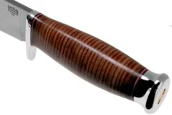 Bark River Teddy 2 A2 Stacked Leather Single Quillion Cuchillo De Exterior -Knives And Tools Comercio BRK08 214SLDQ 05 bark river knives