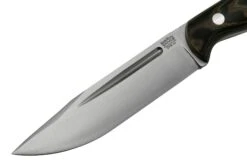 Bark River Cub CPM 3V Snakeskin Burgundy Canvas Micarta, Cuchillo De Bushcraft -Knives And Tools Comercio BRK08 221SBM 03 barkriver