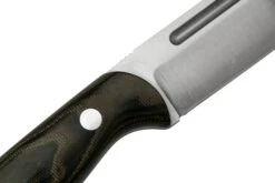 Bark River Cub CPM 3V Snakeskin Burgundy Canvas Micarta, Cuchillo De Bushcraft -Knives And Tools Comercio BRK08 221SBM 05 barkriver