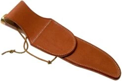 Bark River V-44 Bowie A2 Stacked Leather, Brass Double Quillion, Cuchillo Bowie -Knives And Tools Comercio BRK08 231SDL BDQ 07 bark river knives