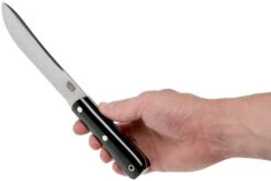 Bark River Mountain Man 5” CPM 3V, Black Canvas Micarta Cuchillo Bushcraft -Knives And Tools Comercio BRK09 121BRKC 06 bark river knives