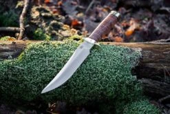 Bark River MACV-SOG Recondo Bowie CPM-154, Stacked Leather -Knives And Tools Comercio BRK10 156SDL 20 sfeerfoto