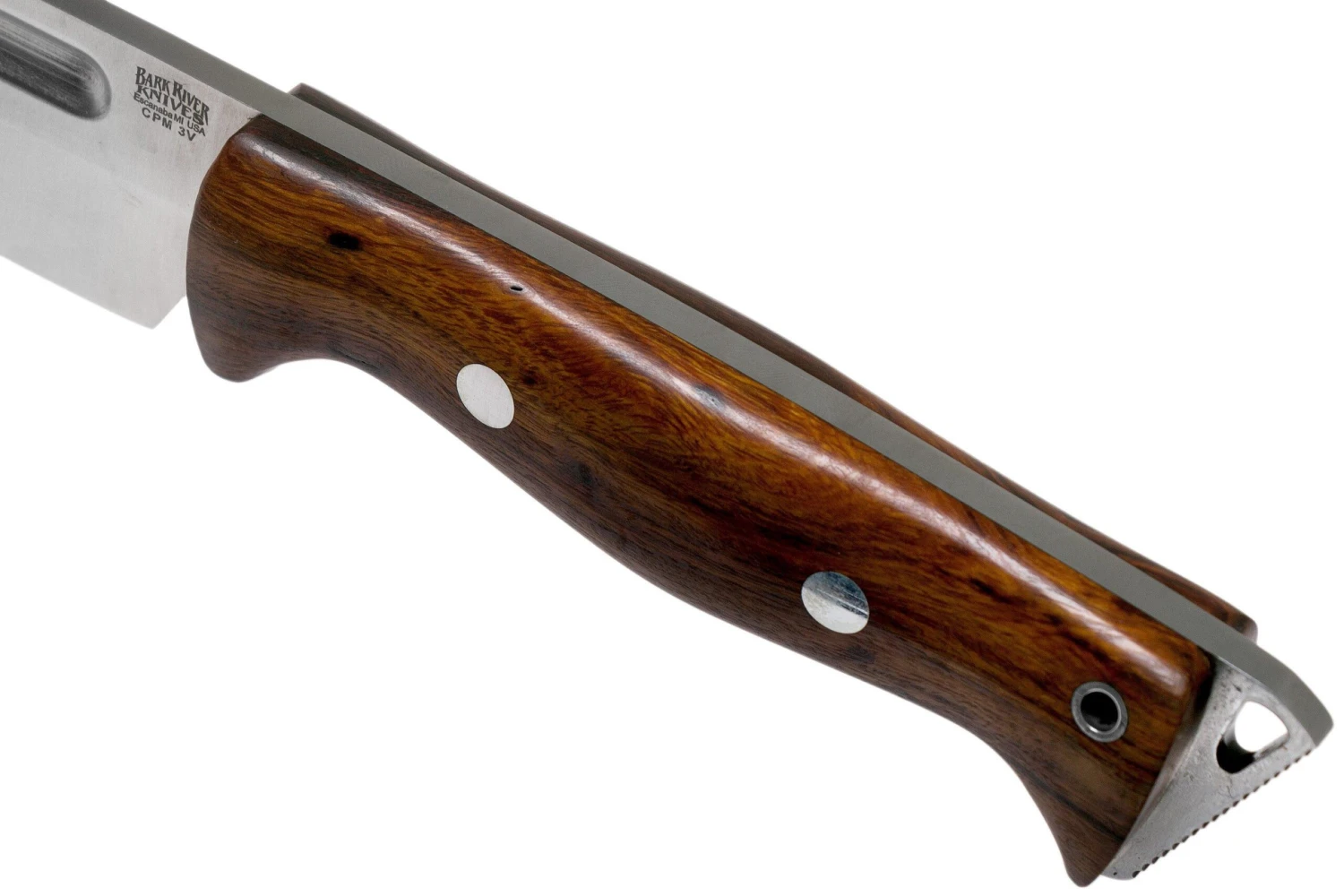 Bark River Bravo Tope Recon CPM 3V Desert Ironwood Rampless Cuchillo De Supervivencia 7 Bark River Bravo Tope Recon CPM 3V Desert Ironwood Rampless Cuchillo De Supervivencia - Imagen 5