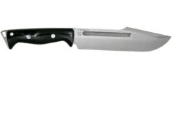 Bark River Bravo Tope Recon Field CPM 3V, Black Canvas Micarta -Knives And Tools Comercio BRK10 222BKC 02 bark river