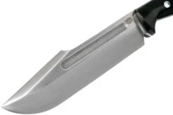 Bark River Bravo Tope Recon Field CPM 3V, Black Canvas Micarta -Knives And Tools Comercio BRK10 222BKC 03 bark river