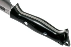 Bark River Bravo Tope Recon Field CPM 3V, Black Canvas Micarta -Knives And Tools Comercio BRK10 222BKC 04 bark river