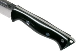 Bark River Bravo Tope Recon Field CPM 3V, Black Canvas Micarta -Knives And Tools Comercio BRK10 222BKC 05 bark river